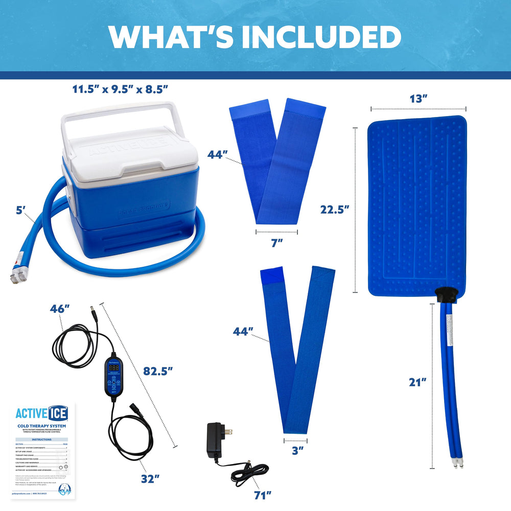Polar Active Ice 3.0 side view showing compact, portable design for at-home use