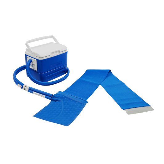 Polar Active Ice 3.0 system with cooler for long-lasting cold therapy sessions.