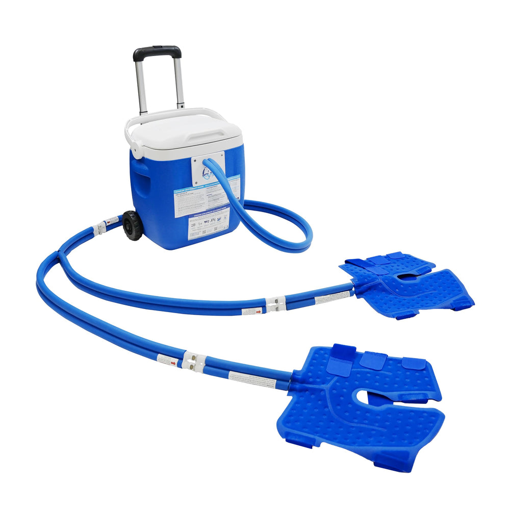 Polar Active Ice 3.0 system front view showing compact design for overnight cold therapy.