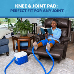 Polar Active Ice 3.0 knee pads closeup emphasizing ergonomic comfort and secure straps.
