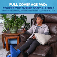 Polar Products Active Ice 3.0 foot pad blue color for cooling comfort