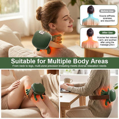 PolaZIA bionic hand simulation detail showing authentic massage feel.