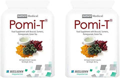 Pomi-T 60-capsule bottle in a two-pack for daily wellness use