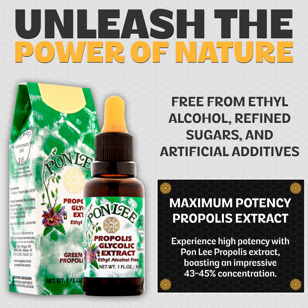 PONLEE antioxidant-rich propolis formula for daily routine