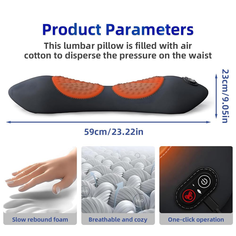 Porston Memory Foam Contouring shaping to body curves for support.