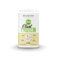 Portions Master Plant Protein bottle pour for a smooth post-workout shake