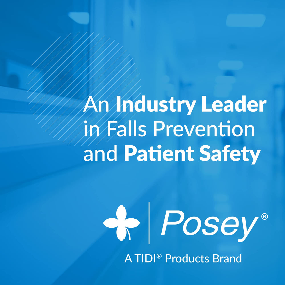 Posey TIDI 6127 heel guard ventilation holes for airflow