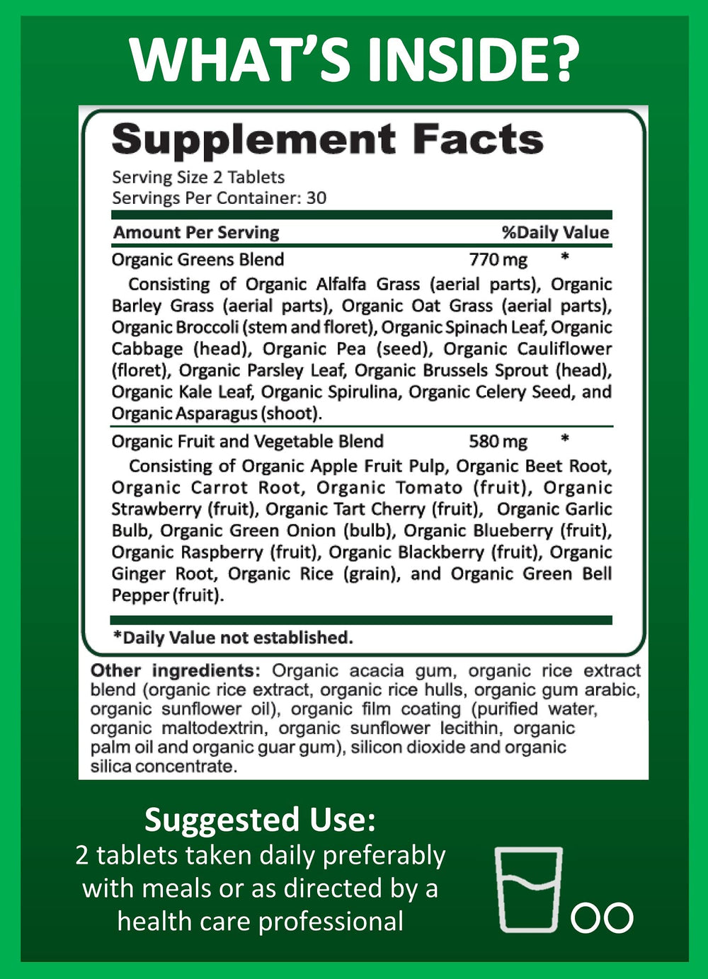 Potent Garden 2-Pack Organic Superfood Greens daily-use image shows on-the-go convenience.