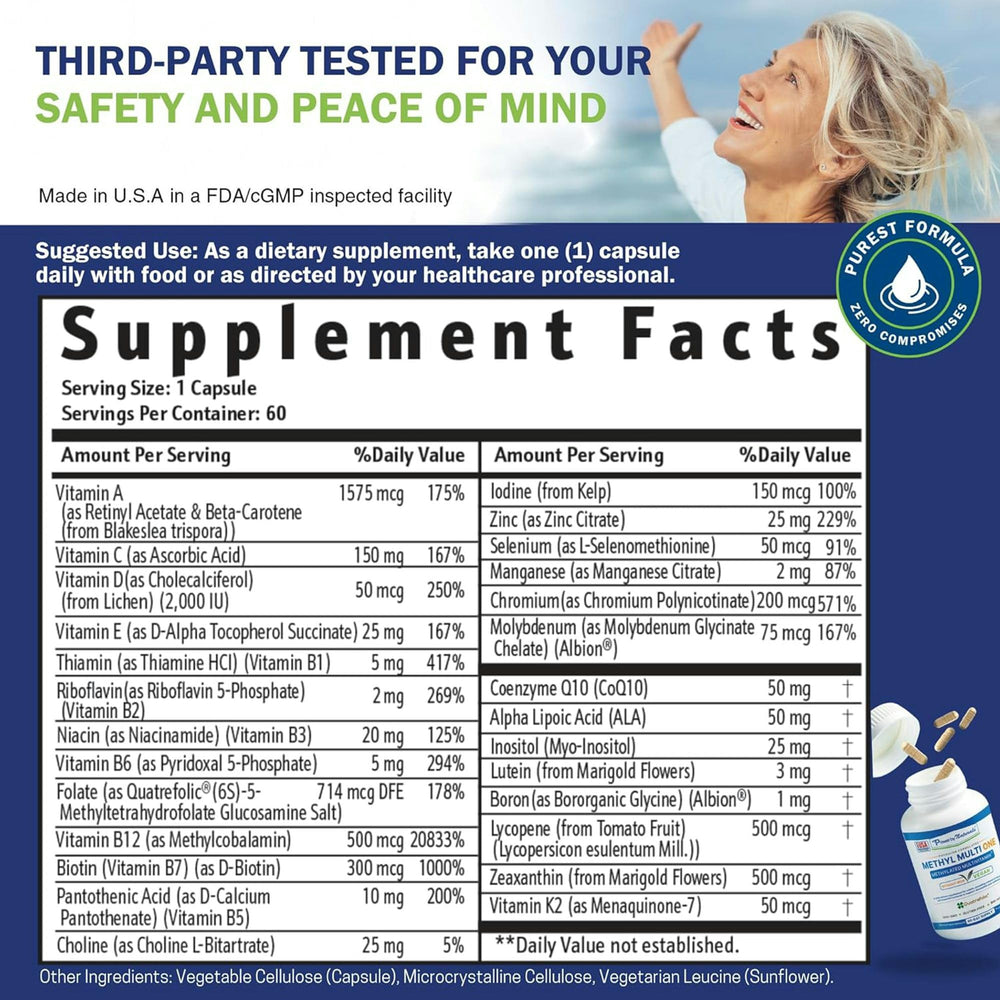 Power By Naturals Methyl Multi One two-pack shows value and convenience