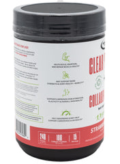 POWER PLAY FUEL Clear Protein glass with mix demonstrates light, juice-like texture.