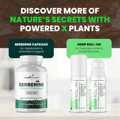 Powered X Plants cocoa powder packaging back shows ingredients.