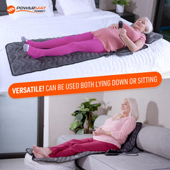 Powermat by Powerfit features independent controls for mat and pillow.