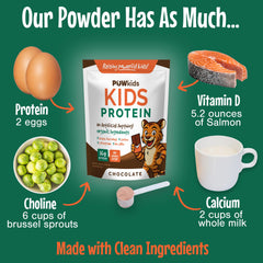 POWkids 18g protein per serving boosts energy for school and sports