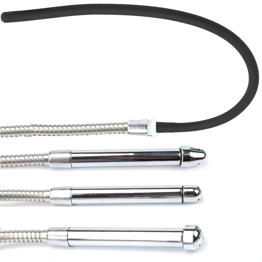 PPELAO enema showerhead attachment fits most showers for easy setup.