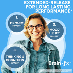 PPO Lab Brain-fx bottle side label displays ingredients and clean label.