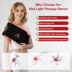 PPOKK belt demonstrates red plus infrared light modes for broader reach