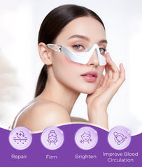 PQSNZ Eye Microcurrent EMS lifting under-eye action highlighted