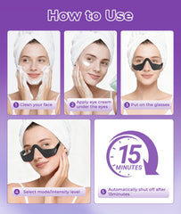 PQSNZ Eye enhances absorption when used with hydrating eye cream.