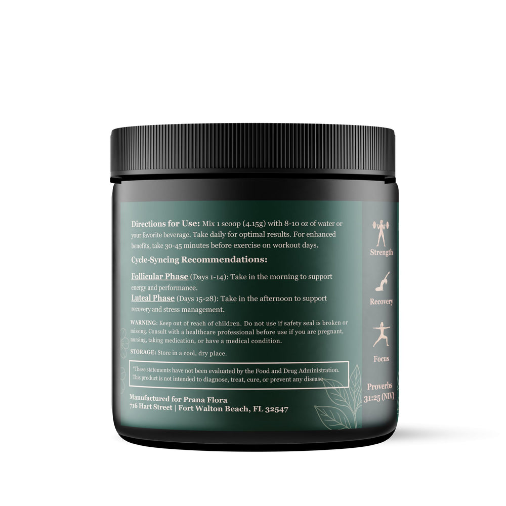 Harmony and wellness concept image with FemPower branding