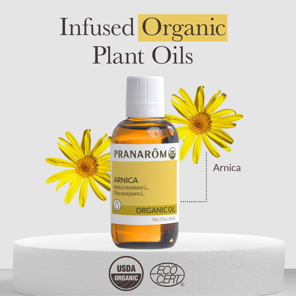 Pranarom Arnica Oil being used during massage