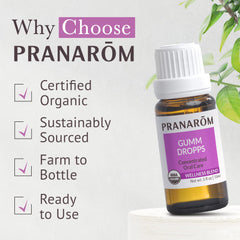 Pranarom Gumm Dropps 15ml-bottle-packaging is compact for daily use.