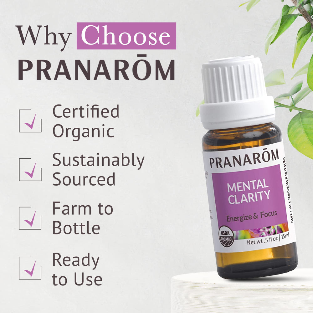 Pranarom Mental Clarity air-purifier usage refreshes spaces and mood.