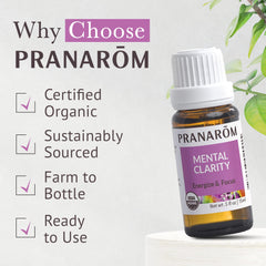 Pranarom Mental Clarity air-purifier usage refreshes spaces and mood.