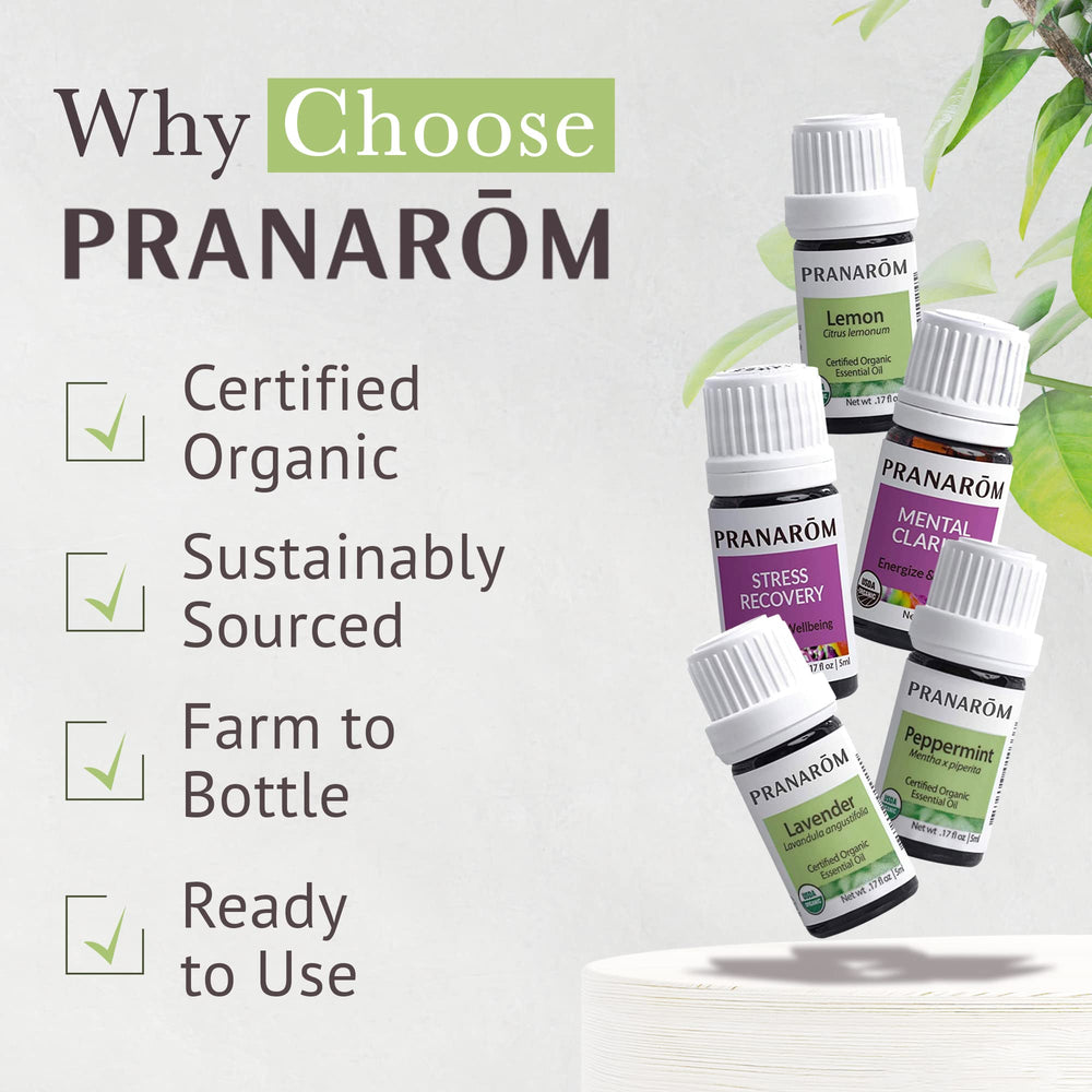 Pranarom starter kit bundle visual showcasing complete aromatherapy set.