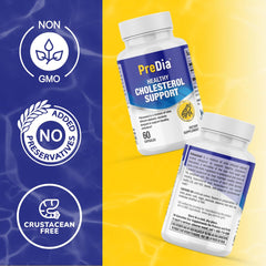 Predia Policosanol bottle on a clean kitchen counter for daily routine