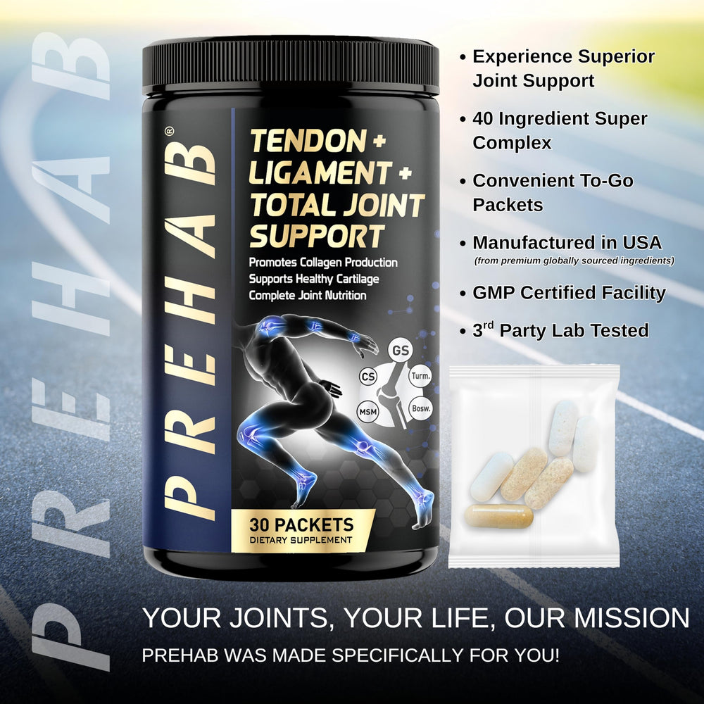 Third-party lab testing confirms potency and purity of PREHAB