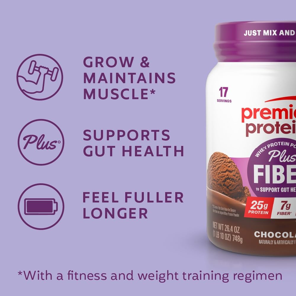 Premier Protein Plus Fiber usage smoothie bowl demonstrates recipe versatility