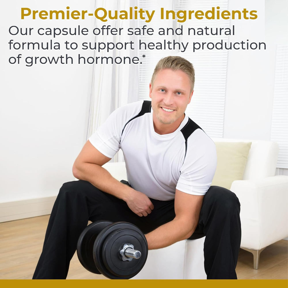Label close-up highlighting essential amino acids for muscle nutrition