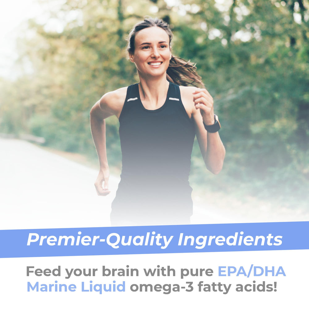 Premier Research Labs cold-filtration preserves omega-3 quality.