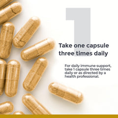Capsules held in hand for convenient supplementation