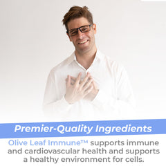 Premier Research Labs Olive Leaf Immune sustainable sourcing signals premium quality.