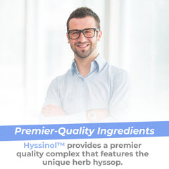 Premier Research Labs Hyssinol uses sustainably sourced ingredients.