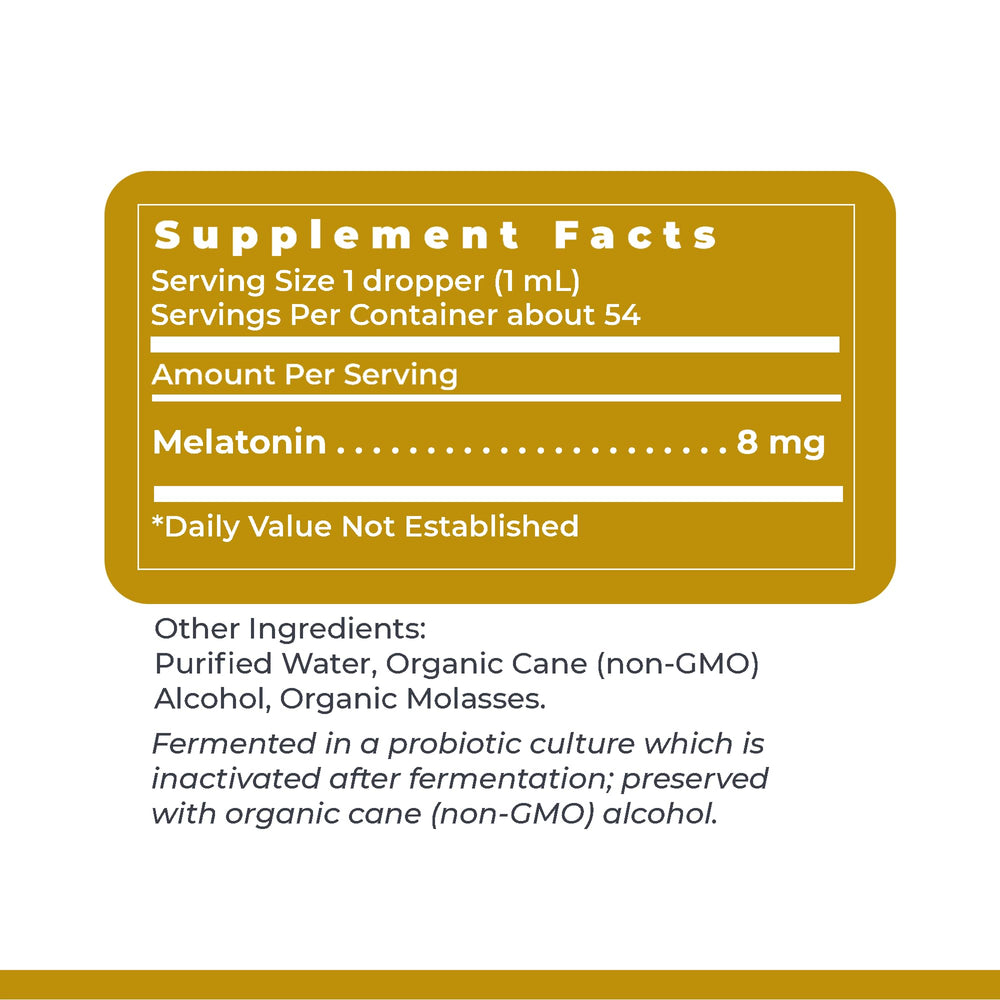 Melatonin-ND delivers 8 mg per serving for consistent dosing.