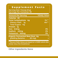 Premier Research Labs Premier Fermented Beets smoothie bowl shows versatile use and flavor boost.
