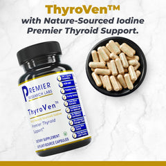 ThyroVen ingredients kelp highlight natural iodine from sea greens for balanced metabolism.