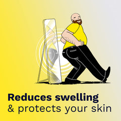 Preparation H label close-up highlighting glycerin protection and skin soothing