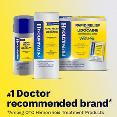 Tube on bathroom counter suggests quick relief during daily routine