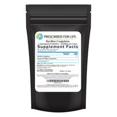 Prescribed For Life Bacillus Coagulans powder bottle for easy daily gut support