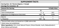 PreSleep vegan and gluten-free label for dietary awareness