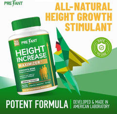 PRETANT Growth Capsules family-pack suggests a shared daily supplement routine.