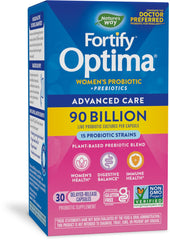 Nature's Way Primadophilus Optima Women 90B capsules support vaginal and urinary health daily