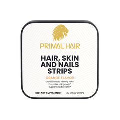 PRIMAL HAIR Front of 30 strips pack showing quantity.