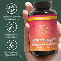 Primal Harvest ACV Gummies USA-made facility seal