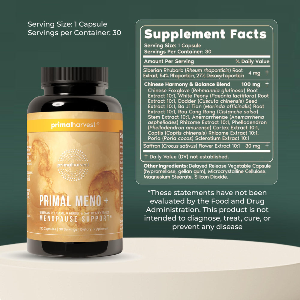 Primal Harvest Ashwagandha capsules ready for daily energy and calm
