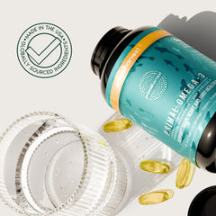 Two-month supply pack of Primal Harvest Omega-3 for consistency