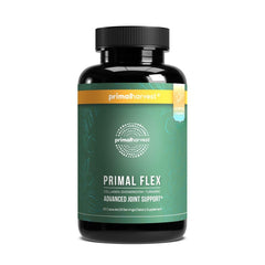 Primal Harvest Primal Flex bottle front highlighting joint comfort